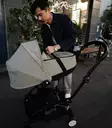 Stokke YoYo Newborn shell kantokoppa Taupe, helppo kantaa kantokahvoista. - Matkarattaat ja lastenrattaat - 646304 - 6