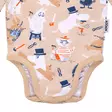 Martinex Muumi Body Rakentajat beige, haaraosanna painonapit. - Bodyt ja paidat - 72586974 - 3