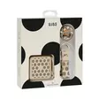 Bibs Lahjapakkaus, Polka Vanilla, 6-18kk lahjaidea vauvalle. - Tutit ja tuttinauhat - 7500164 - 2