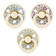 Bibs x Liberty luonnonkumitutti 3 pack Eloise. - Tutit ja tuttinauhat - 81344 - 1