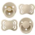 Bibs Try-it Combo One Size 4-pack, Vanilla. - Tutit ja tuttinauhat - 91344 - 1