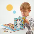 Janod Magneettileikki Työmaa, kehittää mielikuvitusta. - Pelit - J05454 - 5