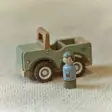 Little Dutch jeep hahmolla Safari Friends sivulta - Puulelut - LD7484 - 5