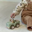 Little Dutch jeep hahmolla Safari Friends lapsen leikissä - Puulelut - LD7484 - 4