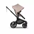 Bugaboo Fox 5 Renew Black/Desert Taupe rattaat kasvot menosuuntaan. - Lastenvaunut ja yhdistelmävaunut - 100051124 - 8