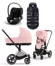 Cybex Priam 4 starttipaketti 4 in 1 Rosegold, Peach Pink. - Lastenvaunut ja yhdistelmävaunut - 521002337STAPP4 - 1