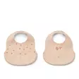 Liewood Ember ruokalappu 2-pack Mini butterfly/Apple blossom. - Ruokalaput - 20119-2614 - 1