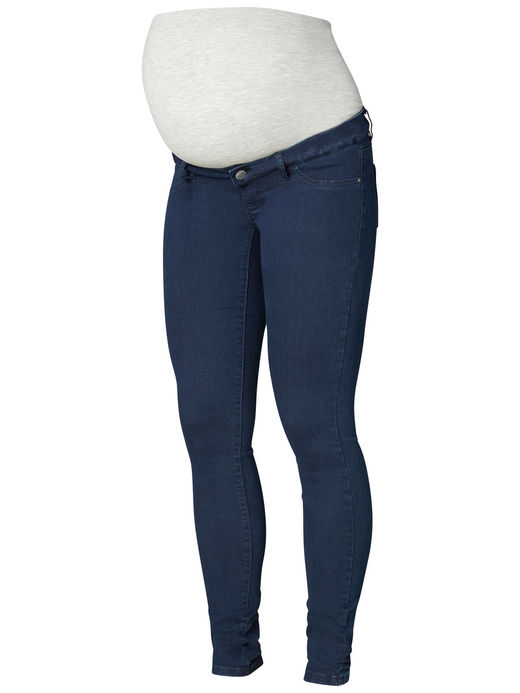 Äitiysfarkut Mamalicious Ella Skinny edestä. - Äitiyshousut ja legginsit - 20006504 - 1