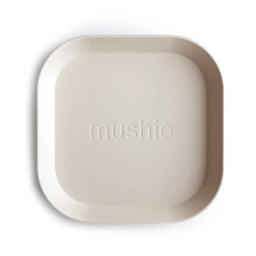 Mushie neli=C3=B6 lautaset v=C3=A4riss=C3=A4 Ivory. - Lautaset ja kulhot - 2304094 - 1