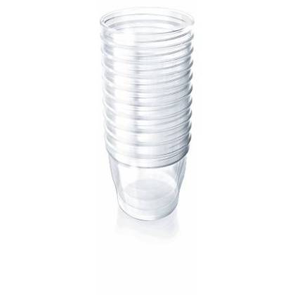 AVENT VIA säilytysastiat 10x180 ml - Tuttipullot ja pullotutit - 5012909012584 - 1