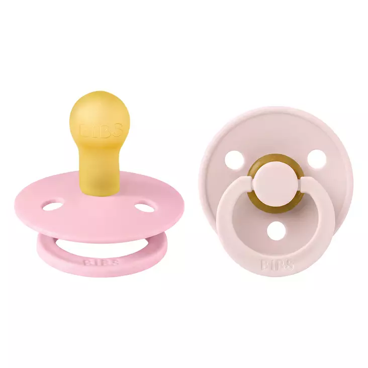 Bibs luonnonkumitutti 2 kpl 0-6 kk Petal/Baby Pink. - Tutit ja tuttinauhat - 110334 - 1