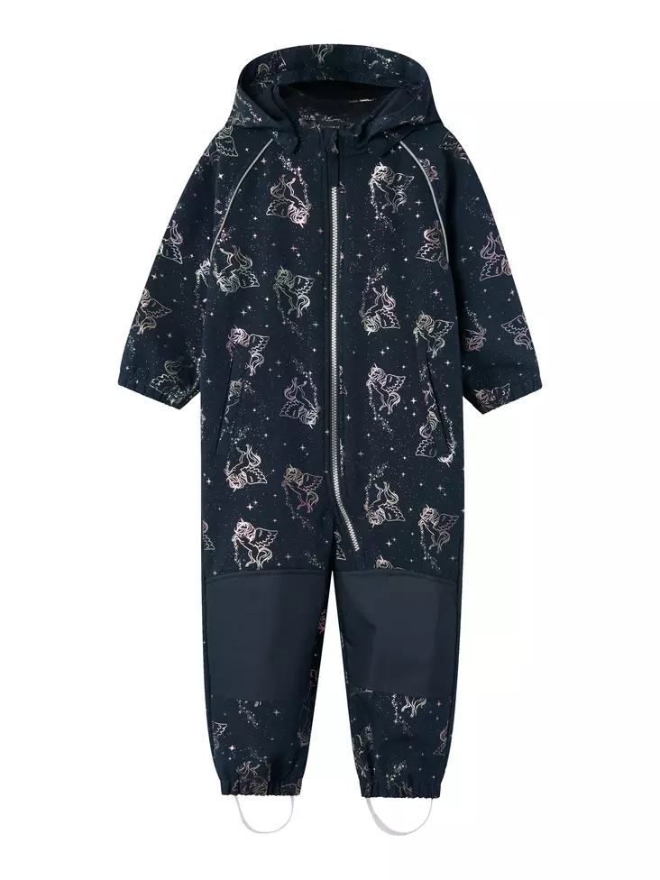 Softshell haalari Name It Alfa Dark Sapphire. - Lasten välikausihaalarit - 13230944 - 1