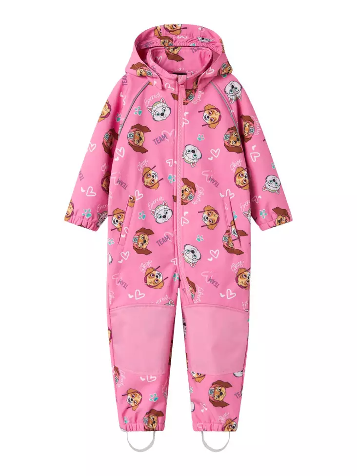 Softshell haalari Name It Alfa Pink Cosmos - PAW PATROL. - Lasten välikausihaalarit - 13246984 - 1