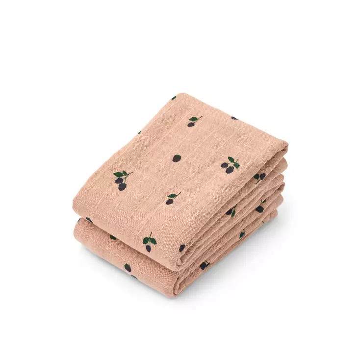 Liewood Lewis Harsoliina 2-pack Mini Berry/Pale Tuscany. - Harsoliinat - 14907-2514 - 1