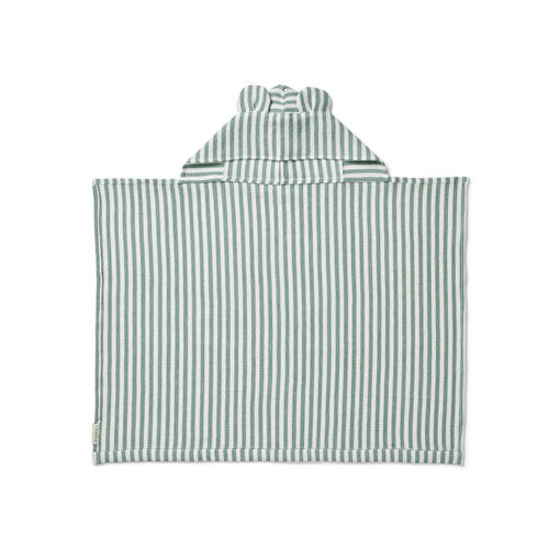 Liewood huppupyyhe Vilas Waffle stripes peppermint/white. - Huppupyyhkeet ja kylpytakit - 19044-1274 - 1