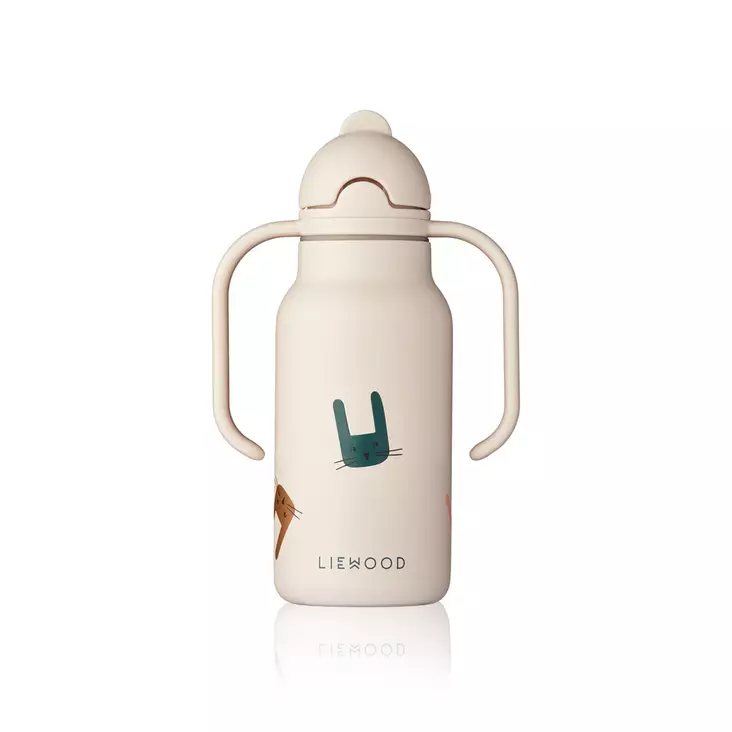 Liewood juomapullo Kimmie 250 ml Bunny sandy. - Juomapullot ja pillipullot - 19618-2184 - 1