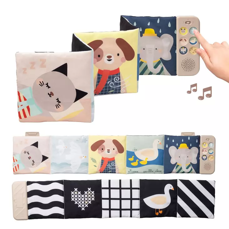 Taf Toys ensikirja Soothing Sounds Book. - Puuhakirjat - 303944 - 1