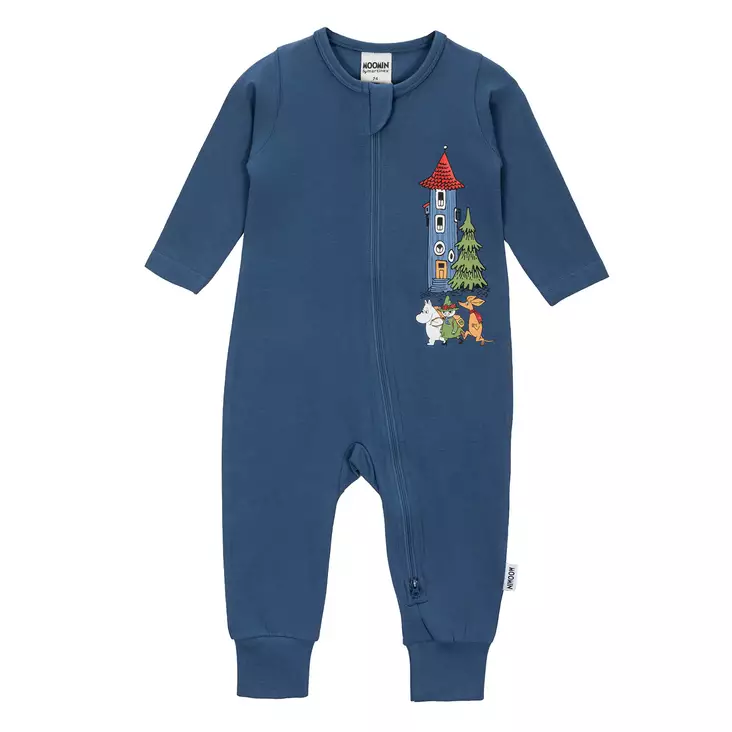 Martinex Muumitalo Pyjama tummansininen. - Vauvan yöasut - 72589534 - 1