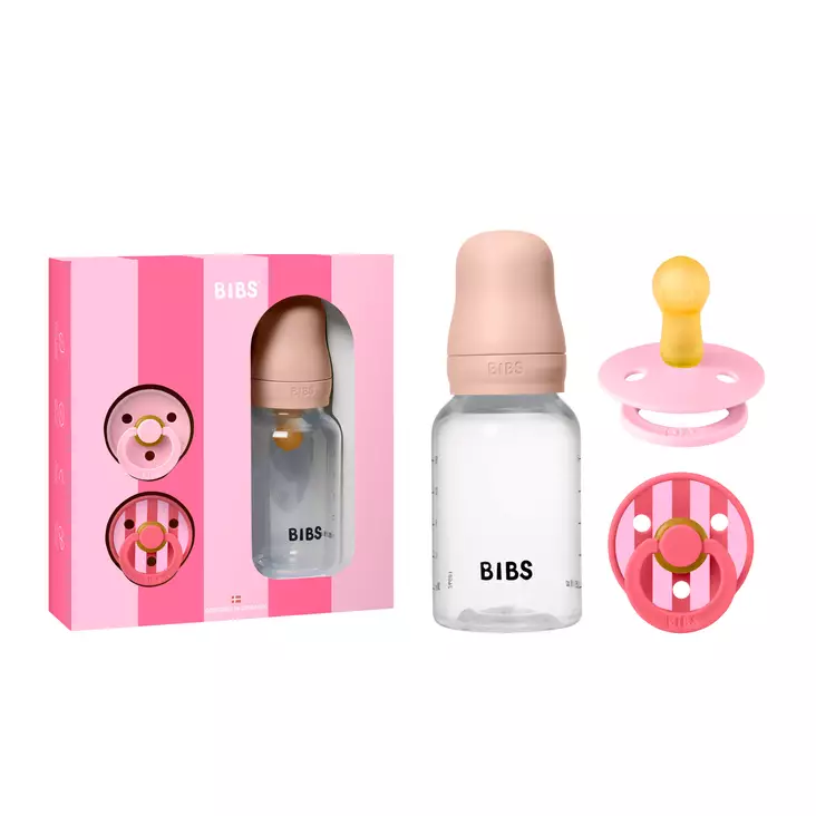 Bibs Lahjapakkaus, Baby Sprinkle Blush, 0-6kk. - Tutit ja tuttinauhat - 7500144 - 1