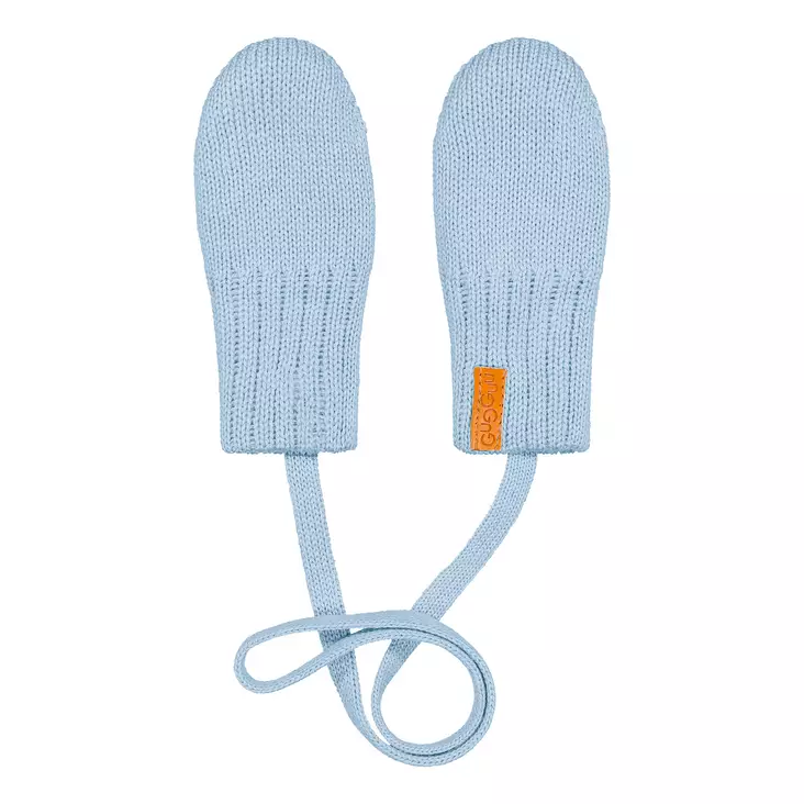 Gugguu Merino Baby Mittens Sky Blue. - Lasten talvihanskat ja -rukkaset - GUGM714-24 - 1
