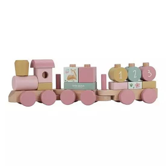Little Dutch puinen hakkalelu juna Fairy Garden. - Puulelut - LD7354 - 1