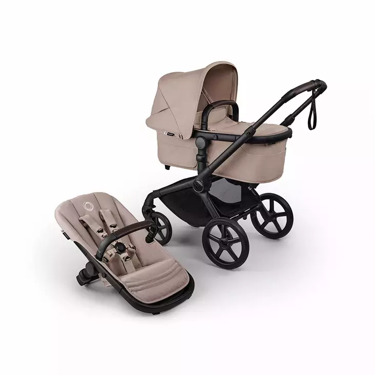 Bugaboo Fox 5 Renew yhdistelmävaunut Black/Desert Taupe. - Lastenvaunut ja yhdistelmävaunut - 100051124 - 1