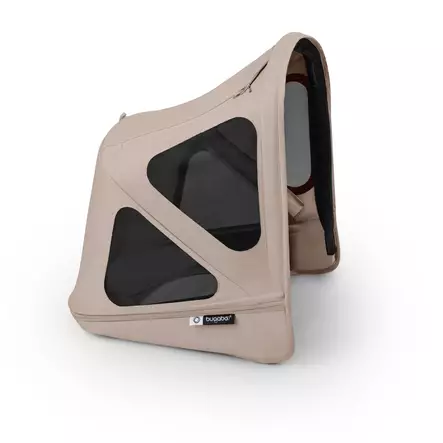 Bugaboo Donkey 6 Breezy sun canopy Desert Taupe. - Muut lisävarusteet - 100469005 - 1