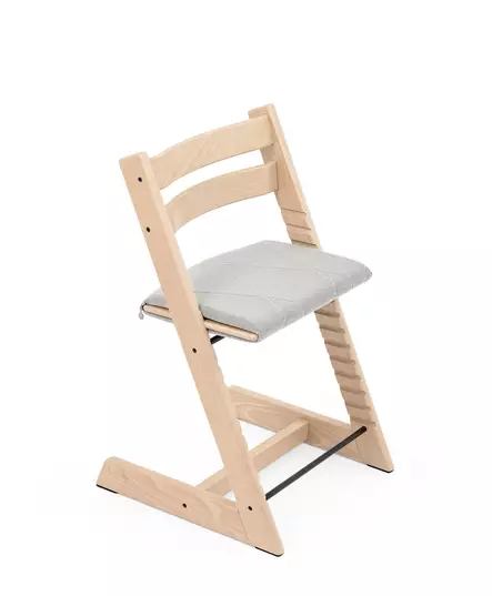 Stokke Tripp Trapp istuinpehmuste Nordic Grey, Adult Cushion tuolissa. - Syöttötuolit - 504305 - 2