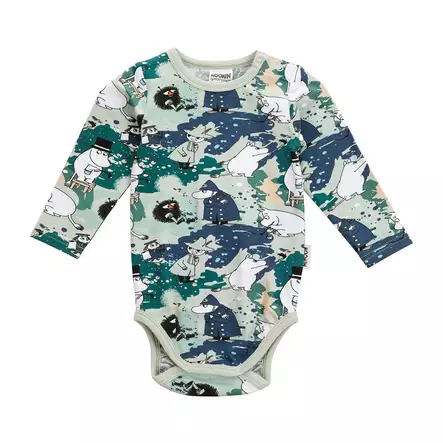 Martinex Muumi Body Vesiv=C3=A4rit vihre=C3=A4. - Bodyt ja paidat - 72586955 - 1