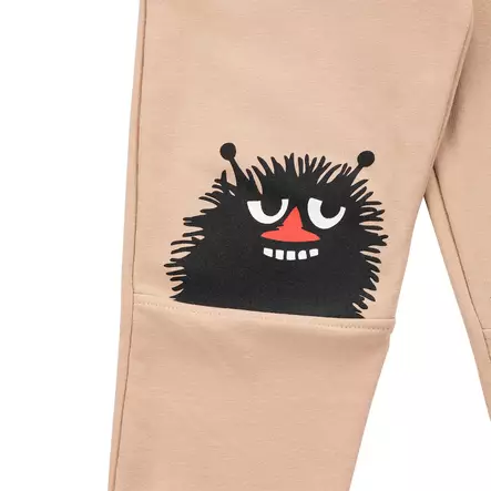 Martinex Muumi Haisuli Collegehousut beige Haisulin kuvalla polvessa. - Housut ja legginsit - 72587215 - 2