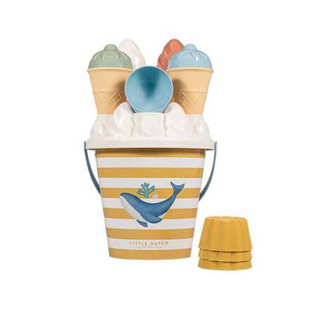 Little Dutch rantalelusetti Ice Cream Blue. - Muovailuvahat ja hiekkalelut - LD2012315 - 1