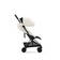 Cybex Coya matkaratas Matt Black sivusta aurinkokuomulla. - Matkarattaat ja lastenrattaat - 522004335 - 7