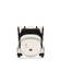 Cybex Coya matkaratas Matt Black kasattuna edest=C3=A4. - Matkarattaat ja lastenrattaat - 522004335 - 6