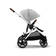 Cybex Gaselle S 2 Silver v=C3=A4riss=C3=A4 Lava Grey sivusta. - Matkarattaat ja lastenrattaat - 522002705 - 2
