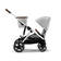 Cybex Gaselle S 2 Silver v=C3=A4riss=C3=A4 Lava Grey istuinosa ja osto=
skori rungossa. - Matkarattaat ja lastenrattaat - 522002705 - 6