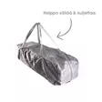 Vauvan matkasänky Emma Basic Harmaa, mukana kuljetuskassi. - Matkasängyt - 09825005 - 4