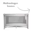 Vauvan matkasänky Emma Basic Harmaa sivusta. - Matkasängyt - 09825005 - 5