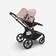 Bugaboo Fox 5 Breezy sun canopy Morning Pink rattaissa. - Lastenvaunut ja yhdistelmävaunut - 100221005 - 4