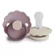 Silkonitutti Frigg Daisy 2 pack Size 2, Lavender Haze/Cream. - Tutit ja tuttinauhat - 100465 - 1