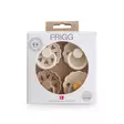 Frigg silikonitutit 4-pack 0-6 kk, Snowflake Dream. - Tutit ja tuttinauhat - 101895 - 1