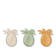 Liewood Kayden Pineapple cooler 3 pack. - Välipalapussit, eväsrasiat ja snackcupit - 18866-1965 - 2
