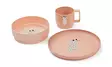 Liewood Archi ruokailuv=C3=A4linesetti Cat tuscany rose. - Ruokailuvälinesetit - 19565-2175 - 1