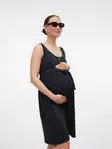 Äitiysmekko Mamalicious Levi Lia Black naisella. - Äitiysmekot, tunikat ja hameet - 20020355 - 7