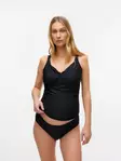 Äitiysuimapuku Mamalicious Louisa Black, kasvavalle vatsalle on hyvin tilaa. - Äitiysuimapuvut - 20021665 - 2