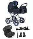 Nord Comfort PLUS starttipaketti BLACK Brilliant Black. - Lastenvaunut ja yhdistelmävaunut - 276424STA5 - 2