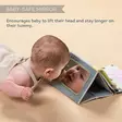 Taf Toys ensikirja Tummy Time Sensory book peilill=C3=A4. - Kuvakirjat - 287115 - 2