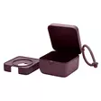 Tuttikotelo Bibs Plum sisältää tuttisovittimen yhdelle tutille. - Tutit ja tuttinauhat - 4200335 - 3