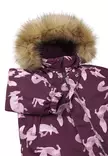 Reimatec Lappi talvihaalari Deep purple tekoturkisreunuksella. - Lasten talvihaalarit - 5100129C-4965 - 7