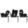 Cybex Sirona T i-Size turvaistuin v=C3=A4riss=C3=A4 Sepia Black k=C3=A4=
=C3=A4ntyy jalustalla ymp=C3=A4ri. - Turvaistuimet 9-36kg - 523000375 - 7