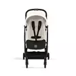 Matkarattaat CYBEX Orfeo Canvas White edestä. - Matkarattaat ja lastenrattaat - 525000365 - 5
